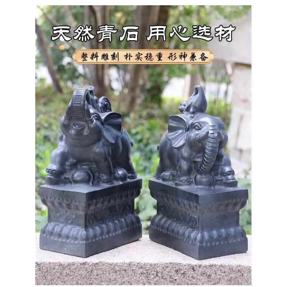 石雕石头青石原装石雕象刻葫芦象如t5676903意家用摆件商酒店铺门