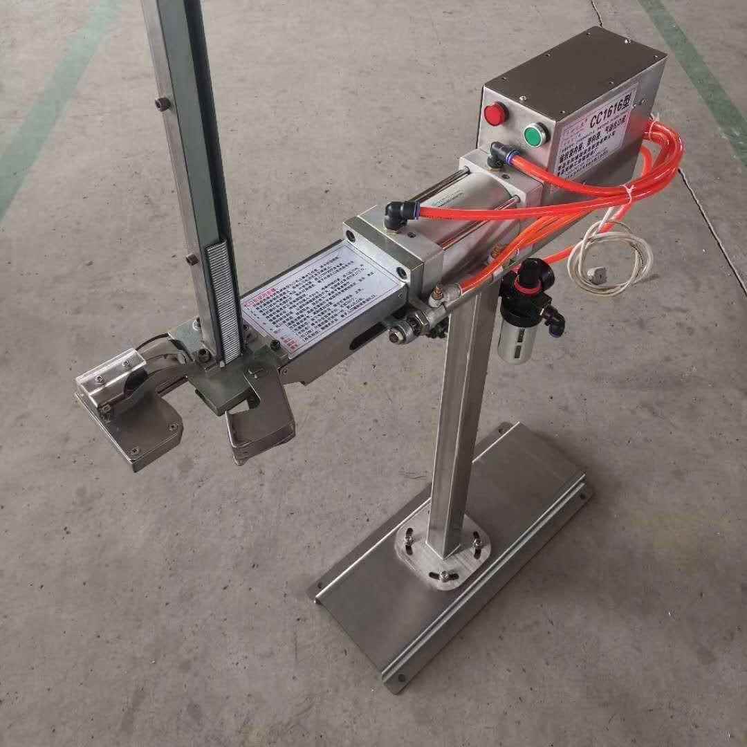 产匀气动ZWM钉扎口机编织袋塑料袋水化工袋1616型铝铝钉扎兴口机