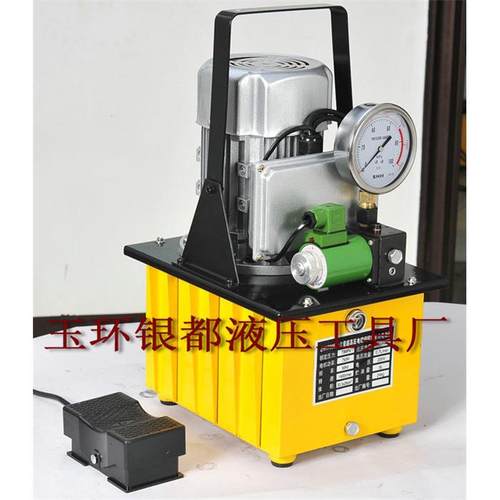 供应超高压电磁阀控制单向液压电动泵ZHH700B 液压站