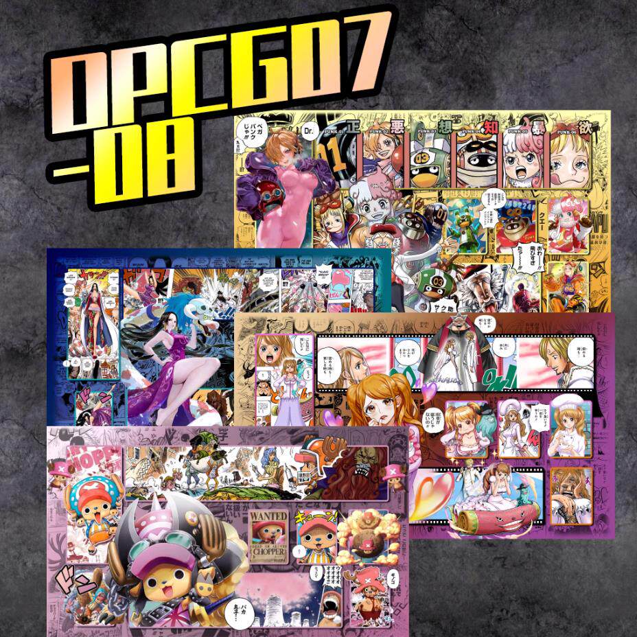 【安妮桌游】OPCG海贼王 航海王卡牌 定制牌垫 卡垫【OP7-9】