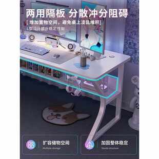 电脑桌家用办公桌卧室简易书桌学生学习写字桌子工作 电脑桌台式