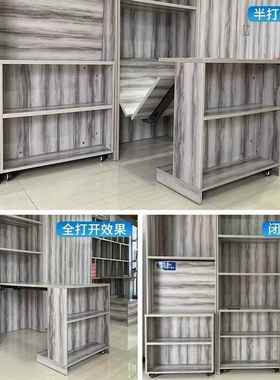 吧下翻上式折叠柜桌五金配件多功能MHO伸缩餐桌书桌子橱台酒柜家