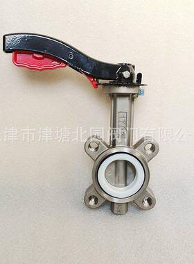 船用不锈钢凸耳式蝶阀LTD71F4-16RL手动对夹支耳式316L蝶阀厂家
