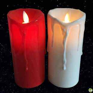 饰仿真摇摆电子蜡烛滴蜡LED蜡烛发光蜡烛cnW6cgDE 婚庆酒吧寺庙装