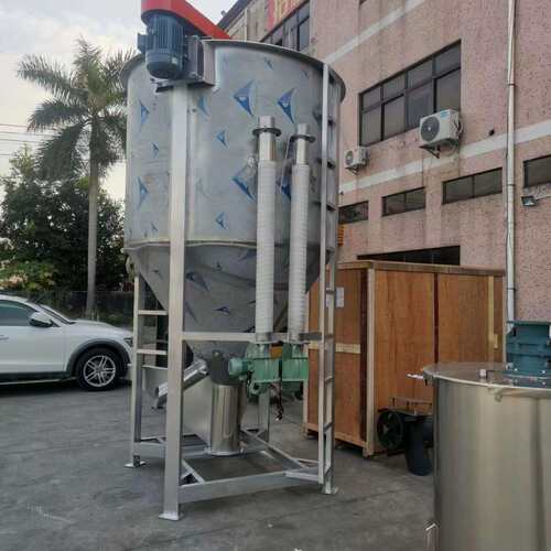 AAAA立式搅拌机60立方颗粒搅拌机80立方立式颗粒搅拌机现场制作