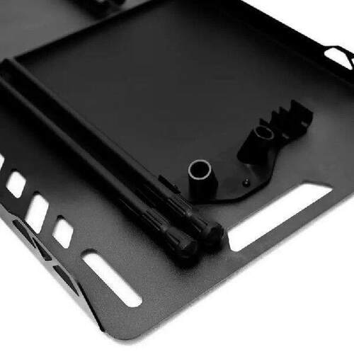 Foldable Camping Table Adjustable Metal Small Table