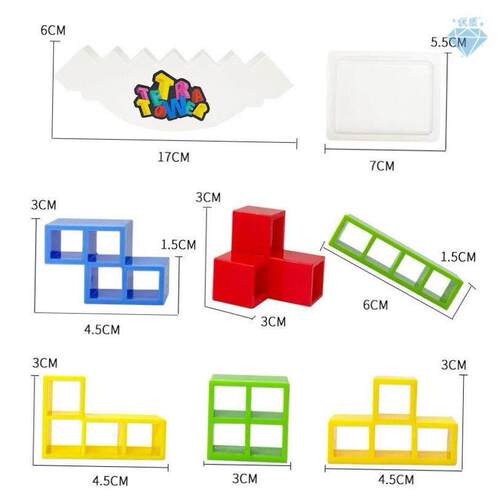 Tetra Tower Game Stacking Blocks Stack Building Blocks Balan