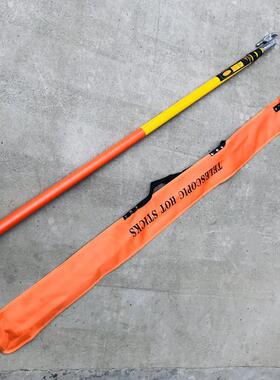 伸缩v型操作杆伸缩形绝缘伸缩杆拉闸杆JYT-S1k3节6米伸缩型操作0