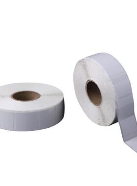 厂家30X32不干胶光面对折贴纸 珠宝价格标签专用贴纸标签