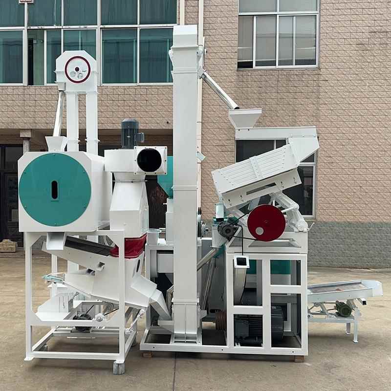 厂家生产商用3机组合合碾米机0谷子脱皮磨米抛QQY光砻碾组机