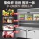 温子母柜商用展示柜冷藏冰柜菜品厨房不柜锈钢无品牌 箱工作台冰