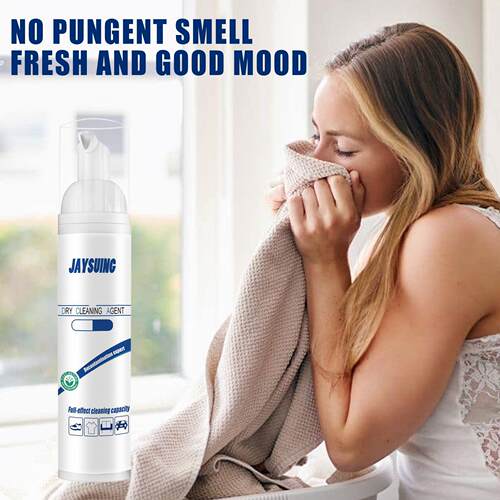Jaysuing Foam Cleaner for Clothes, Down Jackets, Carpets, an