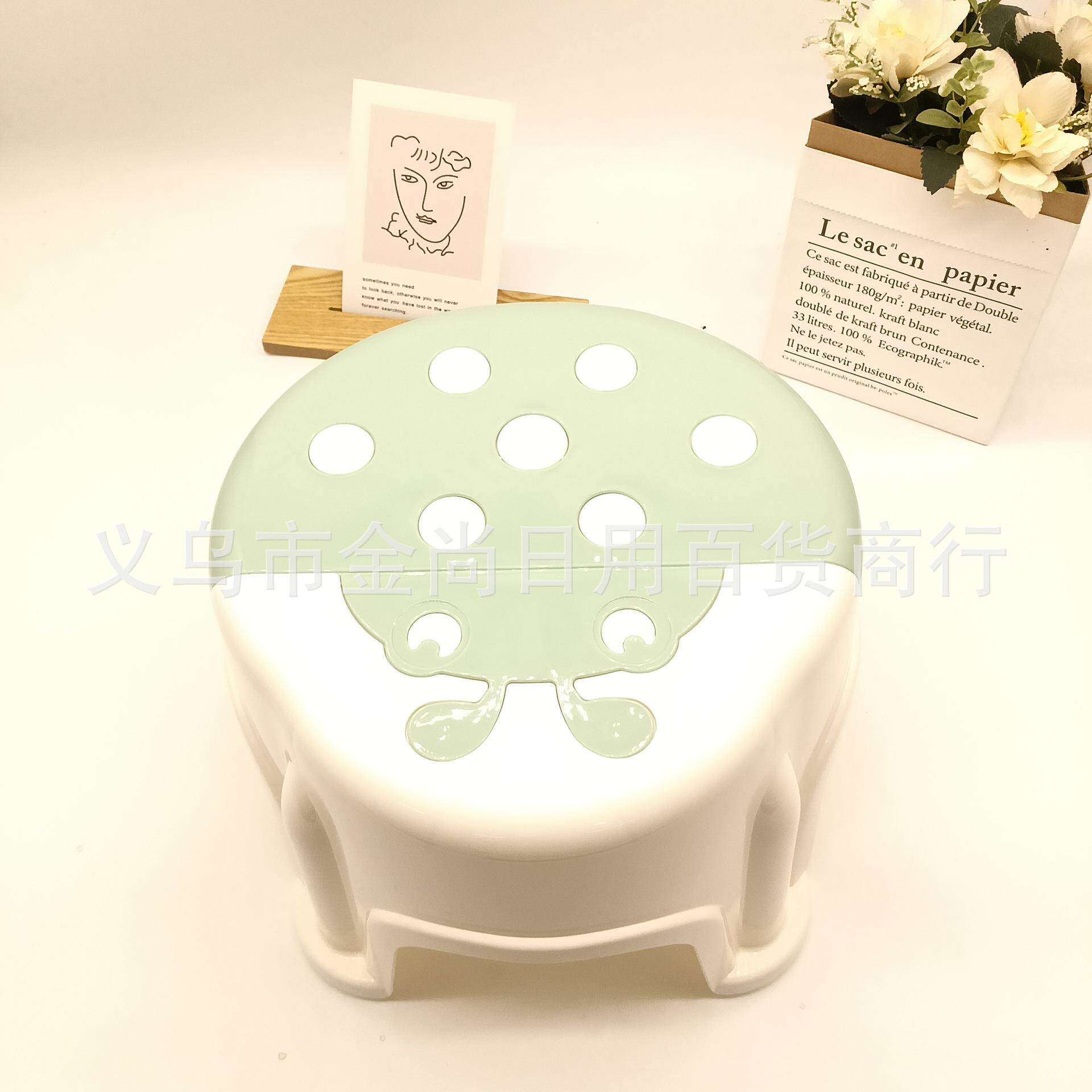 Wholesale Cross-border Cute Ladybug Plastic Children's Chair图片