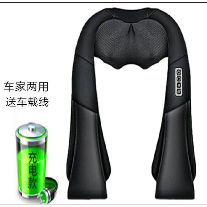 正品颈椎理全疗肩肩背敲击按摩带腰部能热披敷揉捏仪身多功电动按