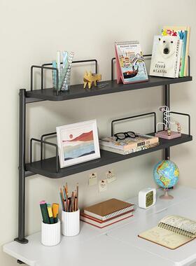 桌收纳置物儿童学习桌书MRQ架桌面架分收纳架多书功能桌上增高层