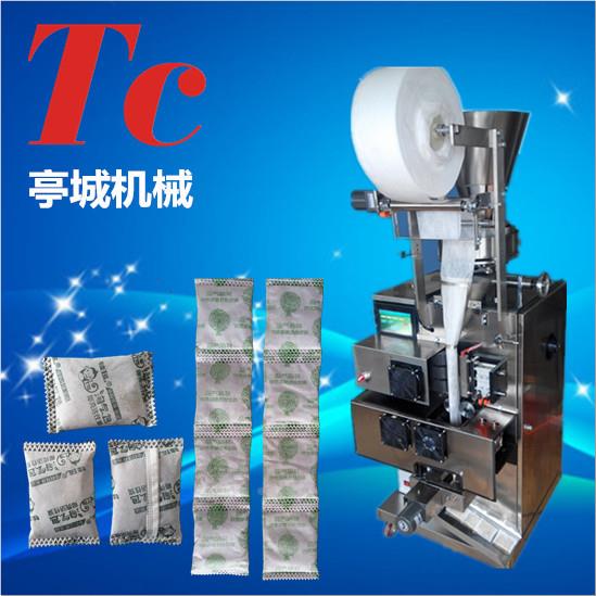 全颗自动活性炭粒无超声波包竹装机TC-140C 纺布包装机 炭包装机