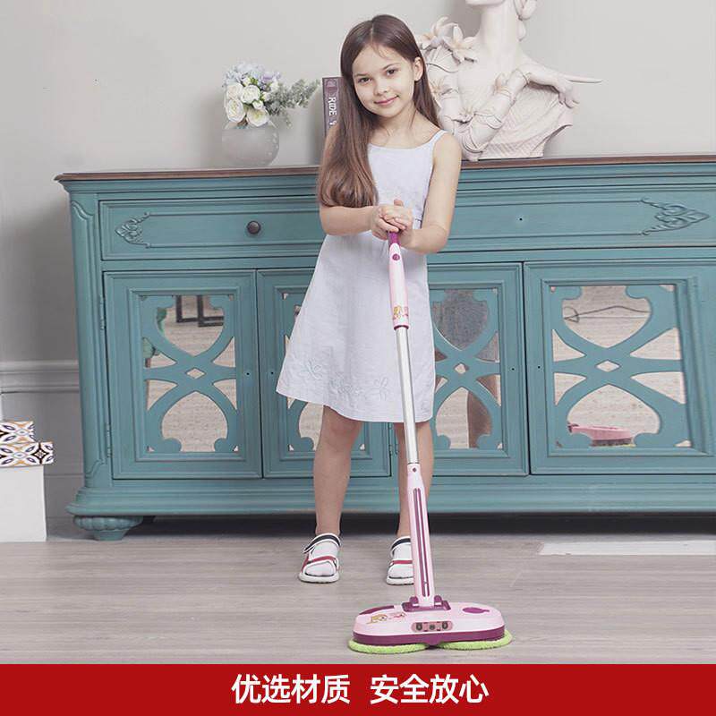 无线电动喷水拖把儿童擦地地板打蜡全自动一体机家用干湿两用拖把