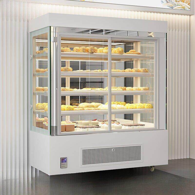 鑫爽立式蛋糕柜商用风冷前开式甜品自助糕点柜水果保鲜冷藏展示柜