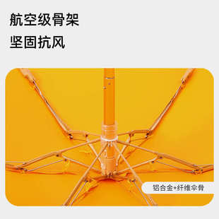 新款 晴雨两用小金伞便携遮阳口袋太阳伞代发加印logo
