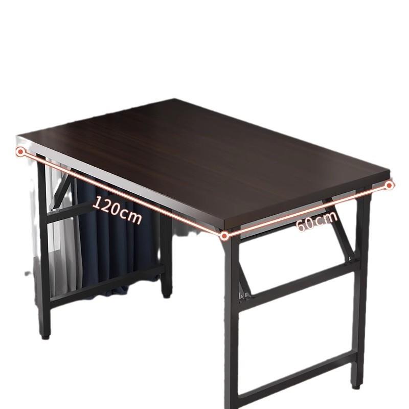 可折子叠脑电桌台式书桌家用办公卧室小桌简易学习写字桌电脑桌-J