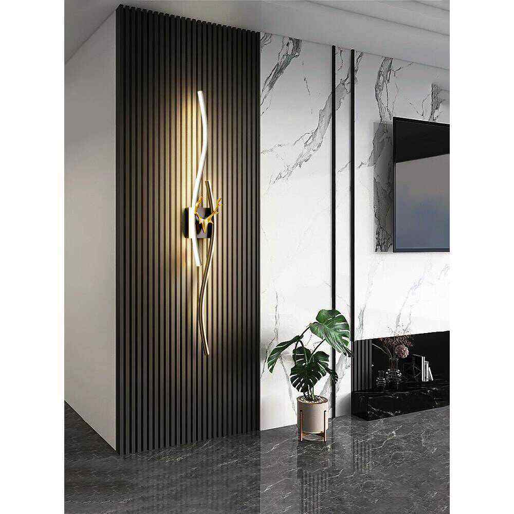 长条壁灯客厅电视墙背景墙格栅简约现代楼梯卧室床头壁灯具,家装灯饰光源,壁灯,淘宝优惠券,粉丝福利购,淘宝优惠卷