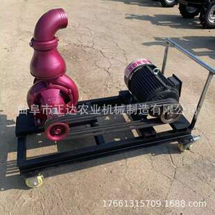 市政防汛4寸柴油水泵 农田便携式排水排涝离心式水泵 农用机械