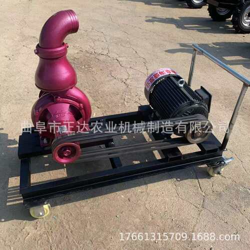 卧式4寸排水泵 配套多种动力使用灌溉水泵 农用浇灌滴灌抽水机