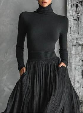 Dress with a suit like feel for women
