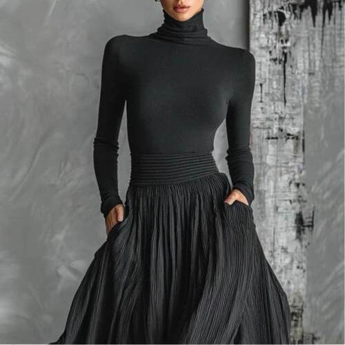 Dress with a suit like feel for women