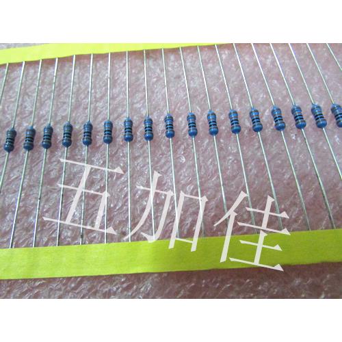 20支 进口MF0207FRE52-100K 0.6W 100K 1/4w 1% 金属膜色环电阻