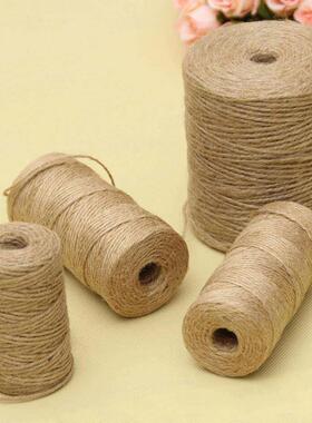 30/50/100Meters Natural Vintage Jute Rope Cord String Twine
