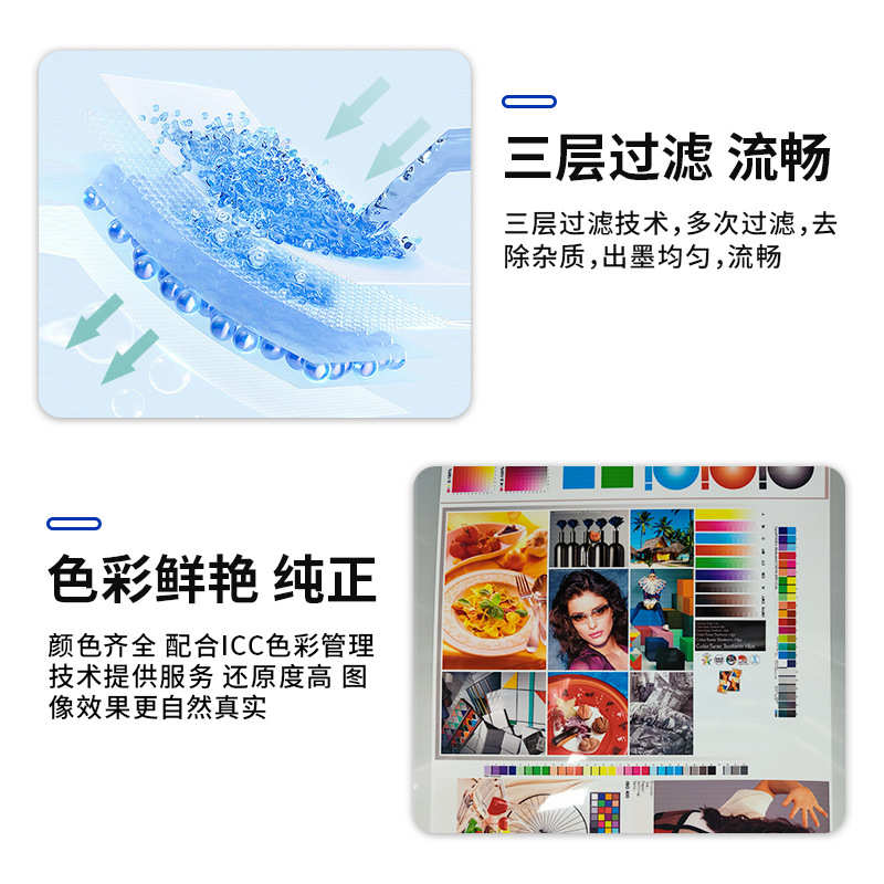 dtf ink白墨烫画墨水XP600 i3200 4720 i1600喷头高浓度烫画墨水