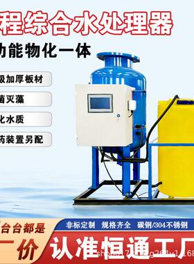 全程综合水处理器多功能物化一体净水设备杀菌除垢灭藻软化水质