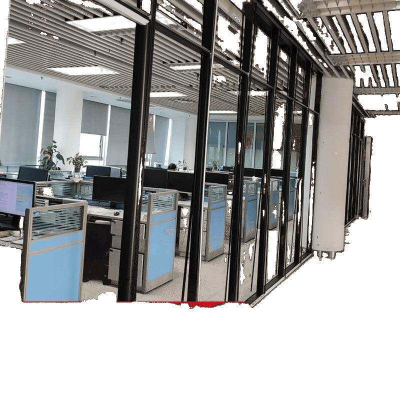 办公室玻璃断单上见详情玻双玻百叶隔音墙厅装修装饰门客测量贸隔