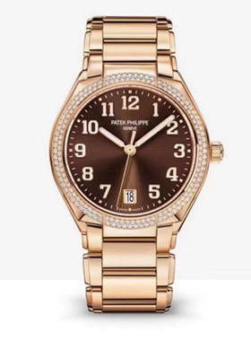 [99新]百达翡丽TWENTY~4系列女表7300/1200R-001 原镶钻