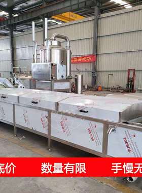 土豆片热水漂洗机 全自动薯条薯片漂烫机 连续式果蔬杀青设备