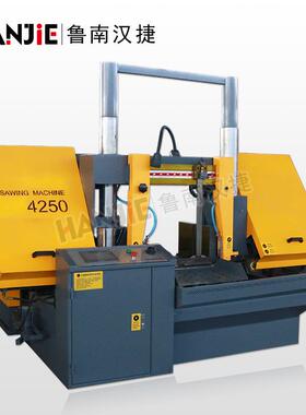 锯床厂家GB4250金属带锯床锯切500mm卧式带锯床金属4250锯切机
