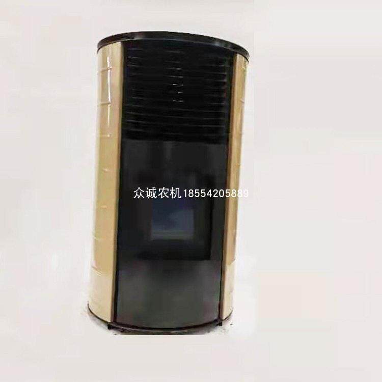 生物质取暖炉新款语音智能控制热风机家用取暖器生物质材料