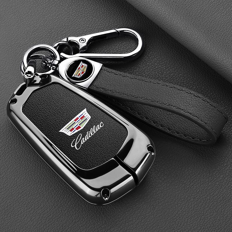 适用凯迪拉克钥匙套ATSL/XTS/xt6/XT5/XT4/CT4/CT5/CT6钥匙包壳扣