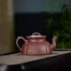 帽壶泥ltp绘紫壶原矿紫玉金砂茶具五牛僧壶装 套全手工砂朱泥茶壶