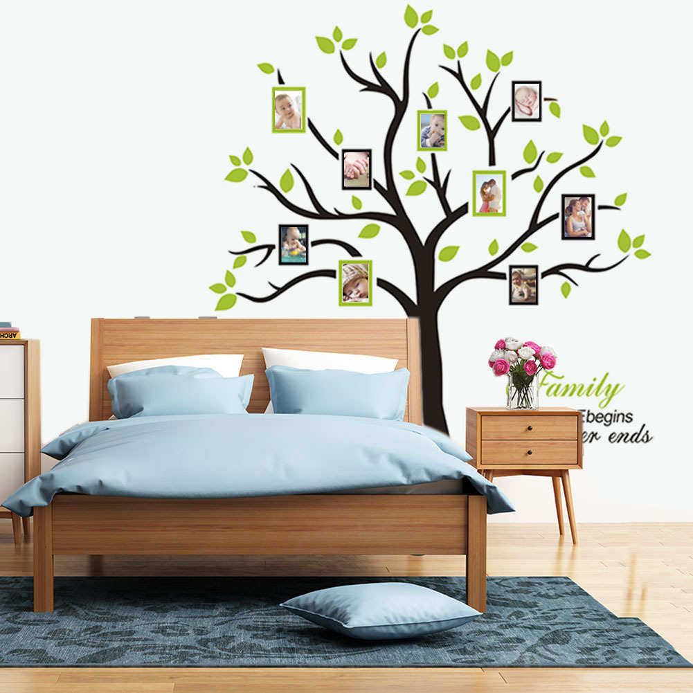 相框树墙贴时尚客厅背景墙书房 pvc精雕装饰墙贴大尺寸外贸墙纸厂,家居饰品,软装墙贴,淘宝优惠券,粉丝福利购,淘宝优惠卷