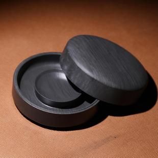 正品国家非 安砚台歙砚 上等水波徽纹四寸原石砚台遗墨文房四宝火