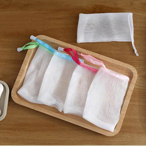 Double-layer Handmade Soap Facial Cleansing Foam Net, Facial