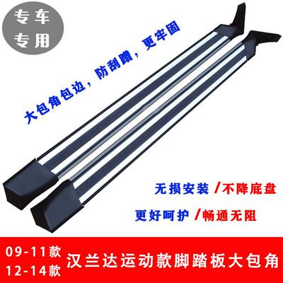 09汉-11款板汉兰达脚踏板1214款汉兰达HS-SACA-侧踏板兰达迎宾踏