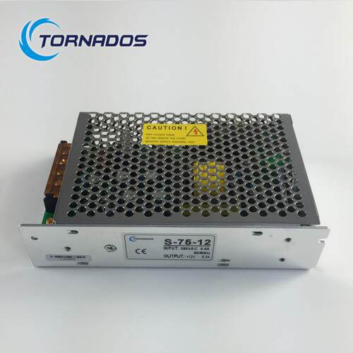 三相交流输入380V转12V 75W工控自动化开关电源直流变压器S-75-12