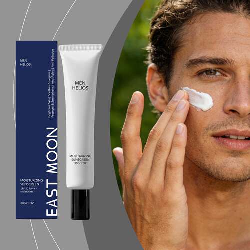 EAST MOON Men's Moisturizing Protective Cream - Nourishing a