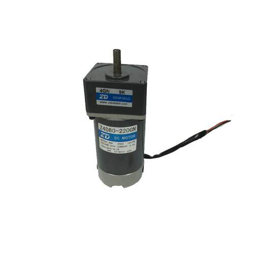 220V 80W直流电机Z4D80-220GN-4GN 9K打印设备专用直流调速电机