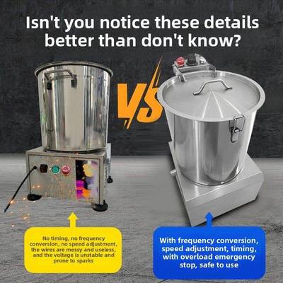 蔬菜脱水机食堂商用净菜加工沥水设备全自动离心式叶类蔬菜甩干机