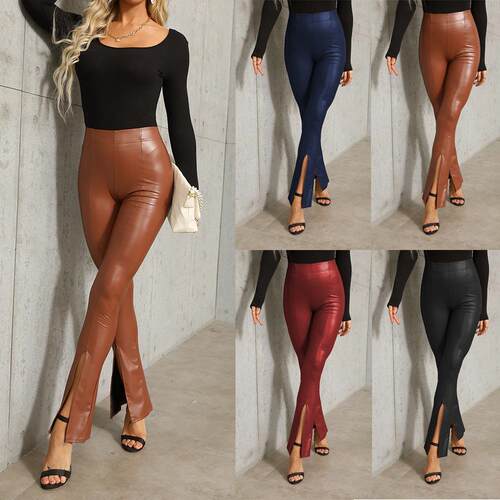 Bell bottom pants, women's pants, plus size leggings, high
