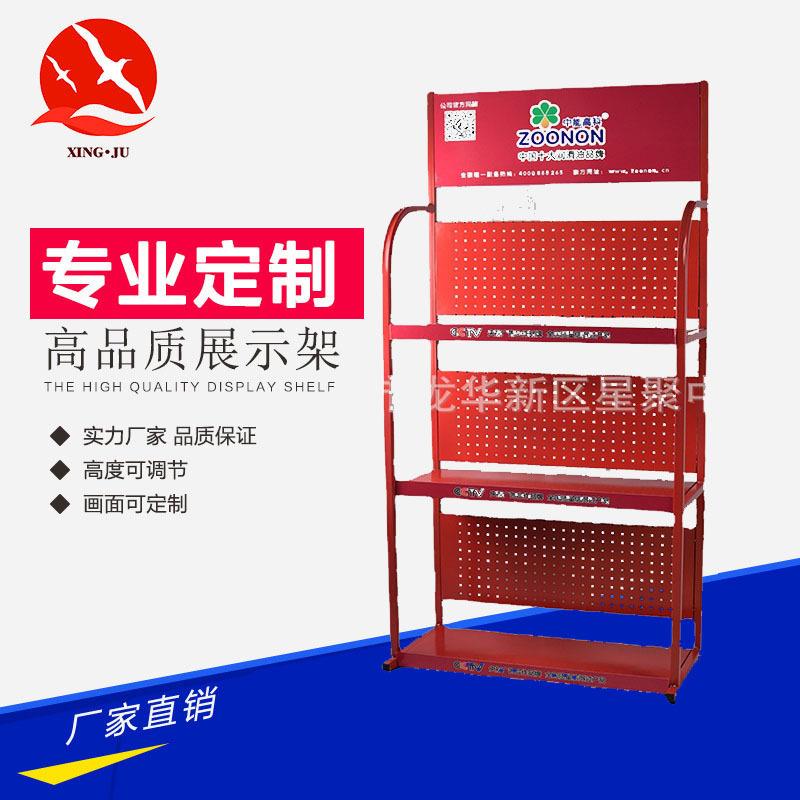 精品机油润滑油展示架 汽车用品润滑油展示架 铁质机油展示架